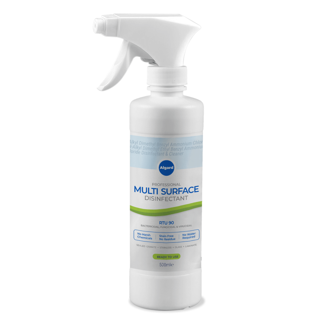 Algard RTU-90 Professional Multi Surface Disinfectant Cleaner – 500 ml