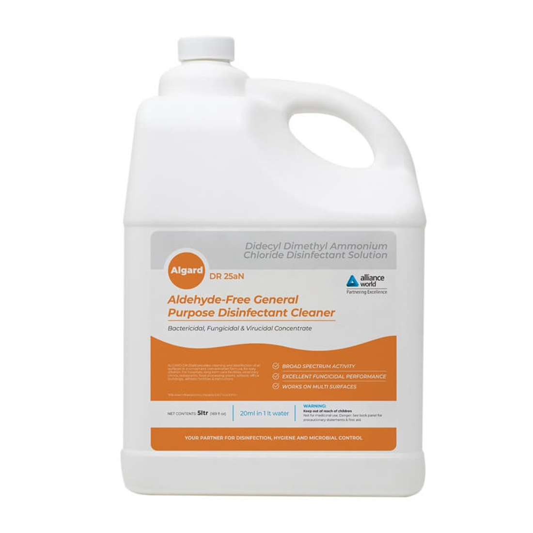 Algard DR 25aN – Aldehyde-Free General Purpose Disinfectant