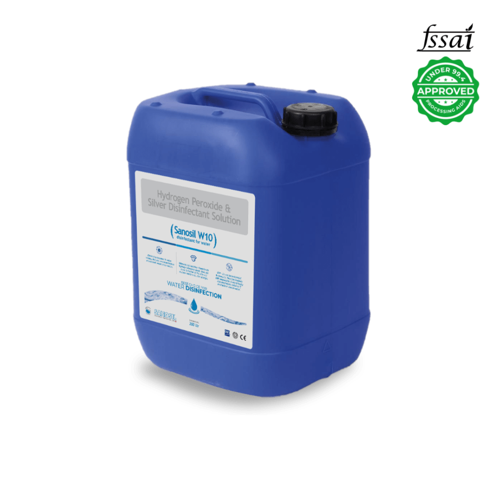 Sanosil W10 – A single disinfectant for Water & Food Industry